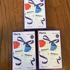 Hero Mighty Patch Original And Invisible New In Box (3 Boxes - 162 Patches)